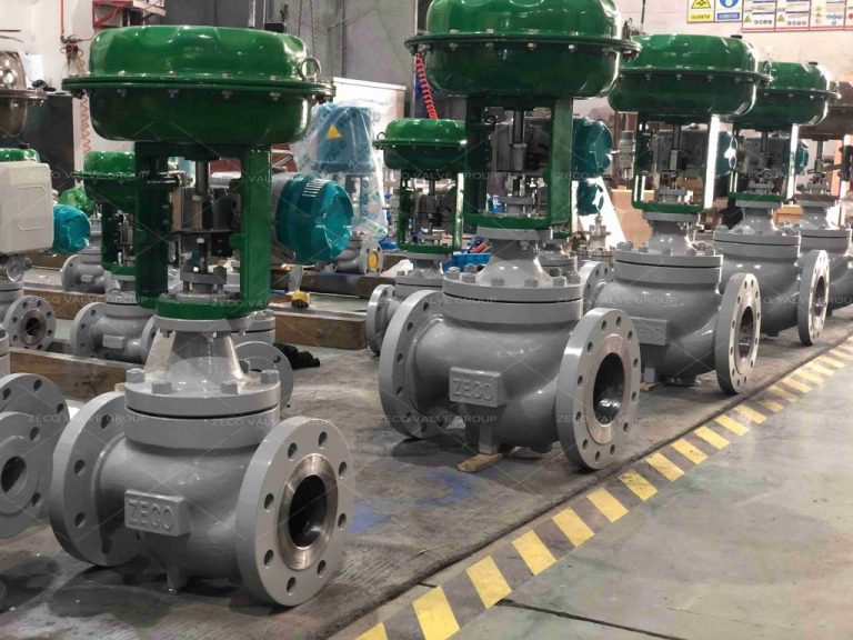 Single Seat vs Cage Guided Control Valve – Globe Control Valve | ZECOgear operated butterfly valve