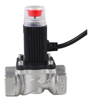 gas emergency shut off solenoid valve